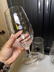 Set Of 9 Mikasa Cheers Etched Dot, Lines, Stripes, Swirl Iced Tea Glasses