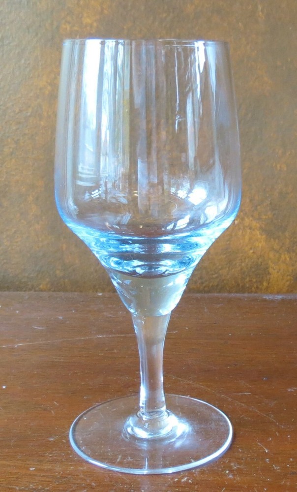 Sasaki Harmony Azure Blue 6 7/8” Water Goblet(s)