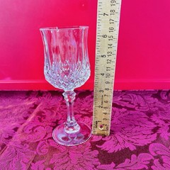 cristal d’argues LONGCHAMP 25 cl Wine Glasses Set of 6 In Box!