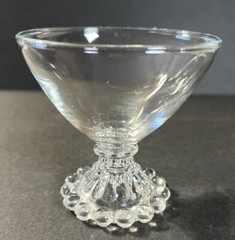 Vintage Anchor Hocking Berwick-Boopie Clear 3 1/2″ Sherbets/ Cocktail Glass