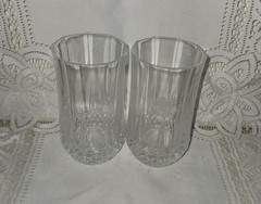 (2) Vintage Cristal D’Arques-Durand Longchamp Crystal water Glasses