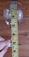 Lot of 4 Different Sizes & Styles of Glasses Cocktail Champagne Wine