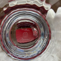 Baccarat Mille Nuits Rock Tumbler Glasses Set of 2 New Unused, Box Marked