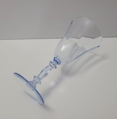5-Cambridge Glass 3130 MOONLIGHT BLUE sherry goblet wine 5 -3/4″T set of 5