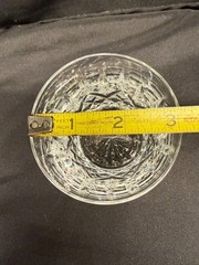 Pair of Waterford Crystal Lismore Old Fashioned Whiskey Glasses Tumblers 3.25″