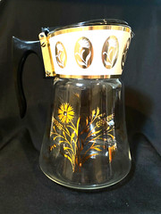 Vintage David Douglas 10 Cup 50 Oz Floral Design Coffee Pot Carafe