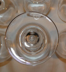 Rona Crystal Set 5 Clear Stem Wine Glasses