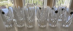 Fine Crystal Lenox Debut New Highball Glasses Set Of 10