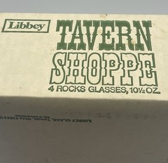 NIB Set of 4 Vintage Libbey J. Scott Tennis Lowball/Whiskey Glasses Barware