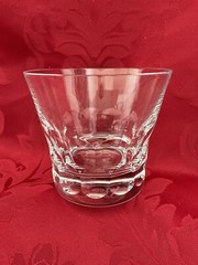 NEW FLAWLESS Glass BACCARAT France Crystal BIBA DOF DOUBLE OLD FASHION TUMBLER