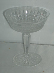 GLENMORE by WATERFORD CRYSTAL Champagne/Tall Sherbet (Cut) DISCONTINUED