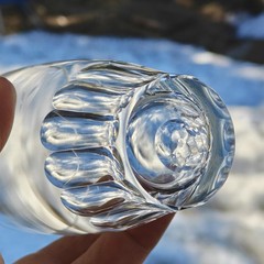 Kaj Franck Nuutajarvi set of four Fennia drinking glass Finland 1950s