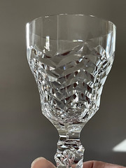 Royal Leerdam Netherland Pattern Crystal Port Claret Wine Glass 4.75″ Set of 5