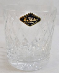 COVENTRY by Royal Brierley Crystal 10 Oz Tumbler 3.5″ made in England