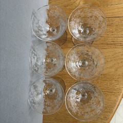 6 Vtg Tiffin Franciscan Cerice Cordial Glasses -Etched Roses – 4 3/4” – Perfect!