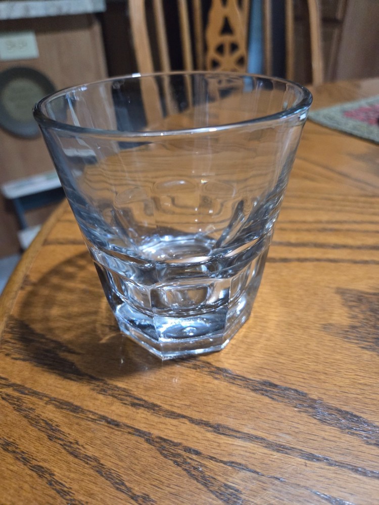 Vintage Anchor Hocking Clear Sure Guard Drinking Glass 10 Oz- Estate Find