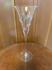 Marquis by Waterford Crystal 11 1/4”Celebration Starburst Champagne Flute Glass.