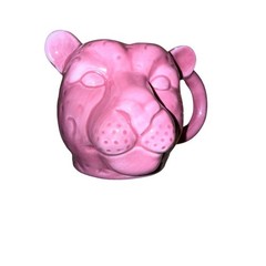 Animal Head Ceramic Mug Set «Cup of Ambition» 4-Piece coffee bar Dolly Parton