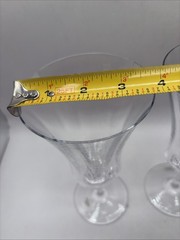 2 Vintage Mikasa Crystal/Lead-Crystal Water/ Ice Tea Goblets 10 Oz, 8 1/8” Tall