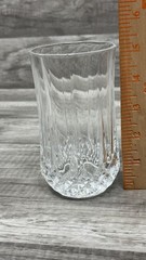 Set 4 Cristal D Arques Longchamp HighBall Tumblers Crystal Glasses 5 3/8″ Tall