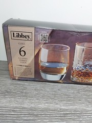 6 – Libbey – Liquor – Whisky Scotch Tequila Cognac and Rye Glasses