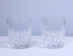 Whisky Glass Edinburgh Crystal Scotland Appin Cut 5 oz Neat Scotch Old Fashioned