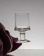 Tapio Wirkkala set of six shot glass «Marski» 1960s Iittala Finland