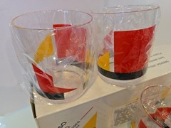 N.O.S AMETEC INT. CASA CASA Design By Kalida ACRYLIC Drinking Glass(4) 14.oz