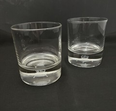 Crown Royal 3D Hologram Floating Pillow Laser Etched Rocks Glasses – Set Of 2