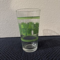 Vintage Libby Shamrock Clover Glass