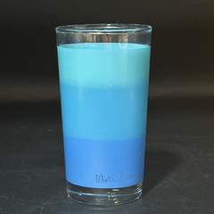 Bartlett-Collins Four Seasons Ombré 5” Glass Tumblers Vintage Set Of 4*