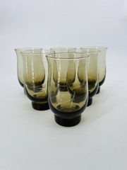 6pcs Libbey 14 Ounces Tawney Tulip Glass 5 1/4” Glasses Tumblers