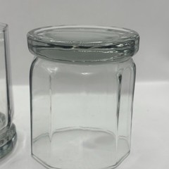 2 Anchor Hocking Essex Clear Double Old Fashioned Set Octagon Drink Tumblers Lot