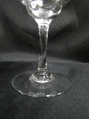 Baccarat Capri, Optic, No Trim: White Wine (s), 5 3/8″ Tall