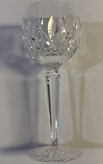 Set of 6 Waterford Crystal Lismore Hock Wine Glasses 7-3/8″ Old Mark Vintage
