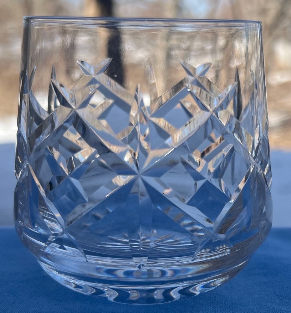 Waterford Crystal Wat10 Old Fashioned Roly Poly Tumbler Glass