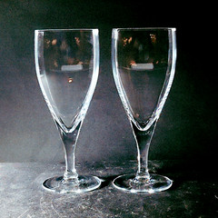 MIKASA PANACHE ICED TEA GLASSES, Square, Lead Crystal , 8 1/4″, Germany, 2PCS