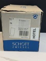 6 Schott Zwiesel Made In Germany 6” Leaning Tower Highball Glasses Barware NIB