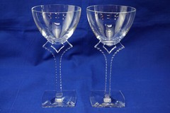 Baccarat Oxygene (3) Water Goblets, 7 1/8″ (G10)