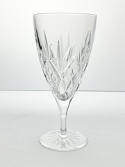 Princess House “Royal Highlights” Pair of Crystal Iced Tea Glasses 7 3/4” 15oz