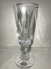 Rogaska Crystal Wine Glass 7 1/4”H With Original Label Made in Slovenia