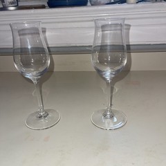 Vintage Tulip Balloon Wine Glasses Set of 2 by Riedel Crystal