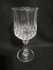 Wine Glass Longchamp (Clear) by Crystal D’Arques-Durand 6-1/2″ Tall 5-3/4 oz.