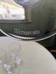4 Excellent Waterford Robert Mondavi Crystal Wine Glasses 9 5/8″ Tall 3″…