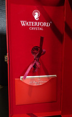 Waterford Crystal 12 Days of Christmas Three French Hens Charm Box Ireland NEW