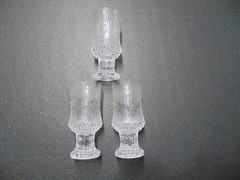LITTALA ULTIMA THULE SCANDANAVIAN FINNISH WHITE WINE GLASS LOT OF 3 MINT UNUSED
