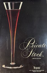 Private Stock Limited Edition Tropez 6 oz hollow stem Set Of 4 champagne Flutes