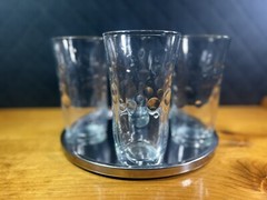 Libbey Tripoli Set Of 4 Dimple Glasses