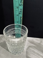 VIntage Val Saint Lambert VAS11 Whiskey Glass, 3 3/4”