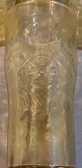 6 Antique Depression Era Glasses Federal Glass Company Yellow/Amber Tea Tumblers